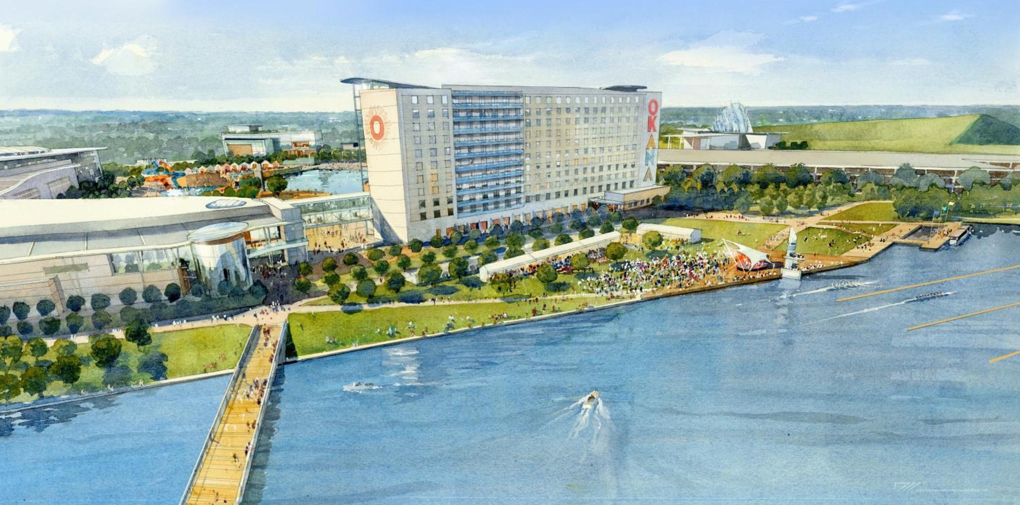 Okana Resort And Indoor Waterpark Oklahoma City Exterior photo